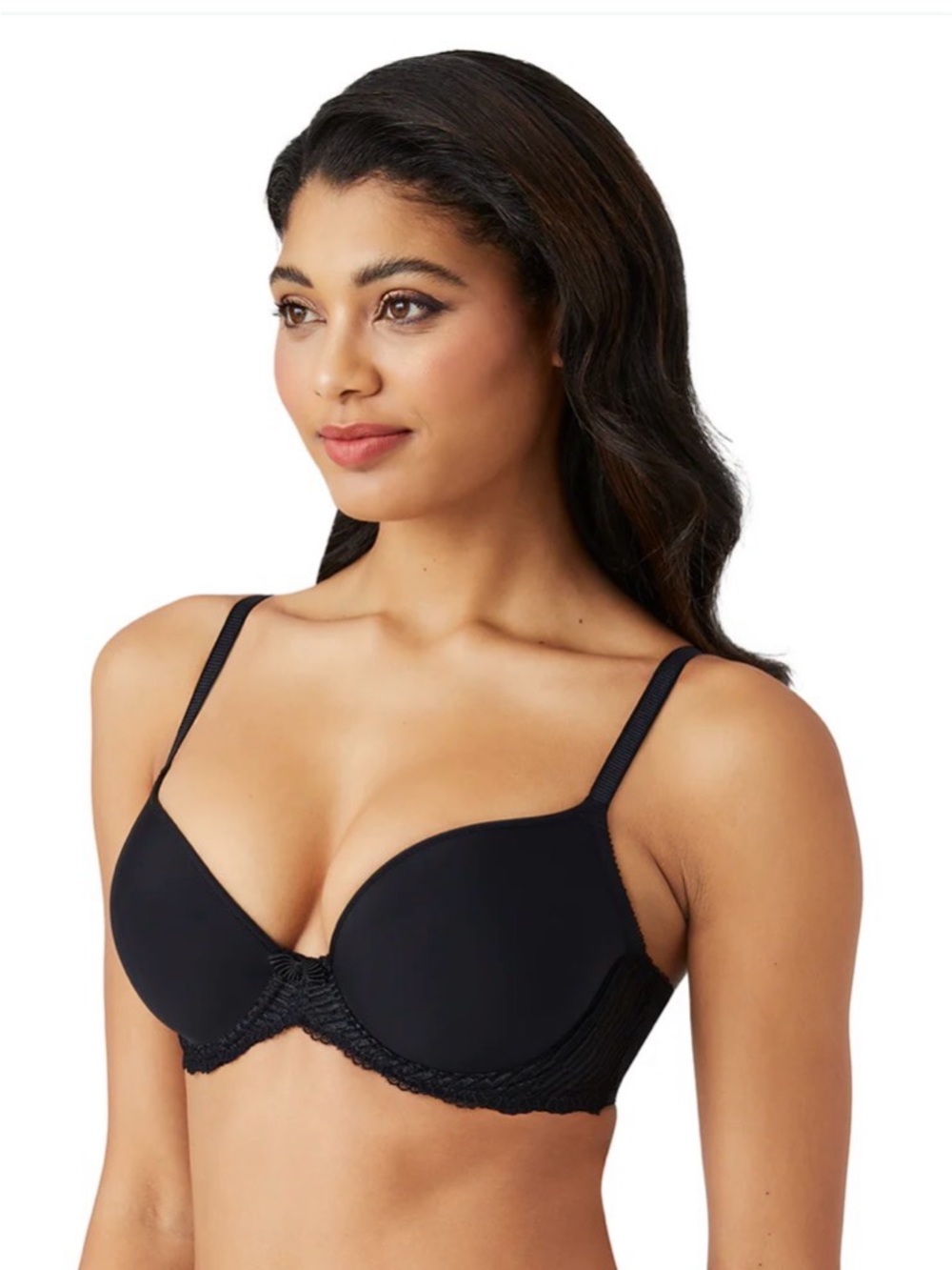 Wacoal La Femme 853117 Black Contour T-Shirt Bra 34C